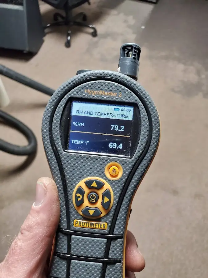 Moisture meter humidity assessment for Mold Remediation & Removal in Vine Grove